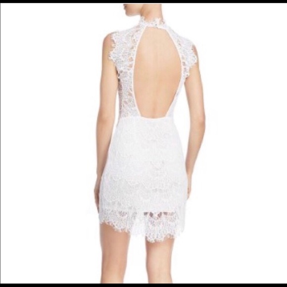 FREE PEOPLE boho high neck backless lace dress - Picture 5 of 5